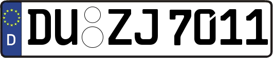 DU-ZJ7011