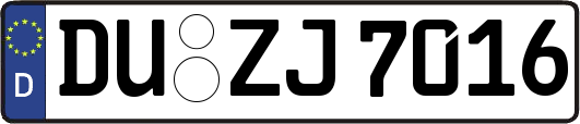 DU-ZJ7016