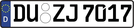 DU-ZJ7017