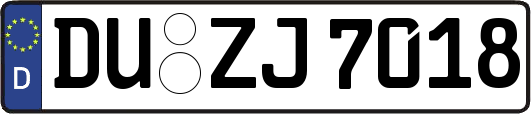 DU-ZJ7018