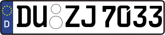 DU-ZJ7033