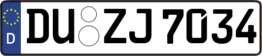 DU-ZJ7034