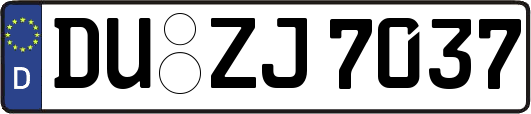 DU-ZJ7037