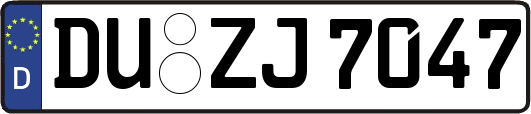 DU-ZJ7047