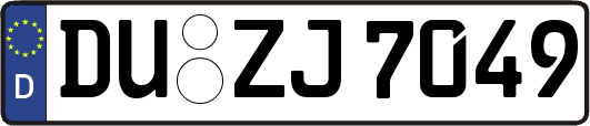 DU-ZJ7049