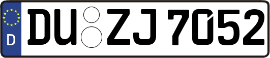 DU-ZJ7052