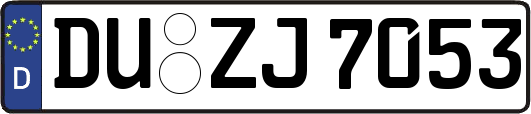 DU-ZJ7053