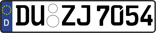 DU-ZJ7054