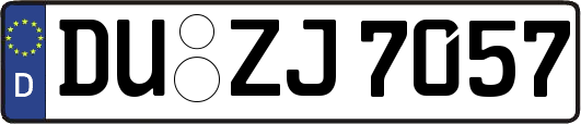 DU-ZJ7057