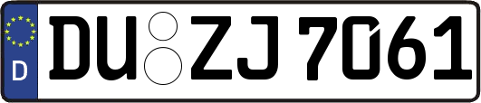 DU-ZJ7061