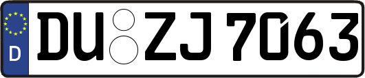 DU-ZJ7063