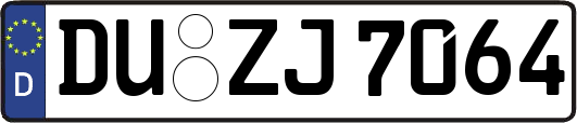 DU-ZJ7064