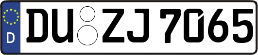 DU-ZJ7065