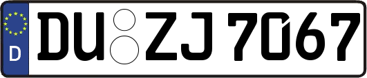 DU-ZJ7067