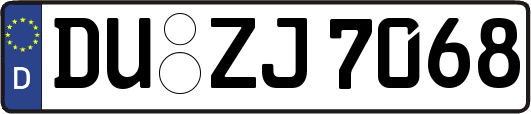 DU-ZJ7068