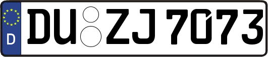 DU-ZJ7073