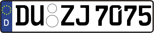 DU-ZJ7075