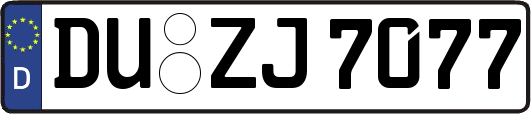 DU-ZJ7077