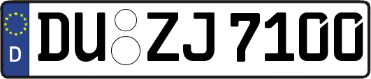 DU-ZJ7100