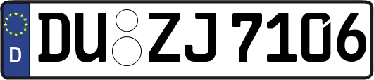 DU-ZJ7106