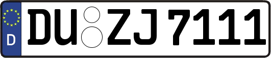DU-ZJ7111
