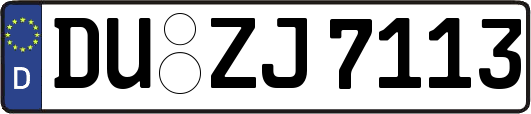 DU-ZJ7113