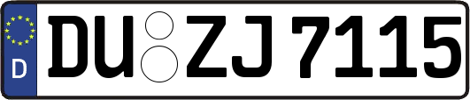 DU-ZJ7115