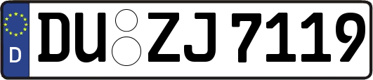 DU-ZJ7119