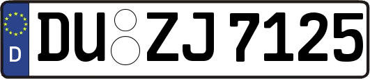 DU-ZJ7125