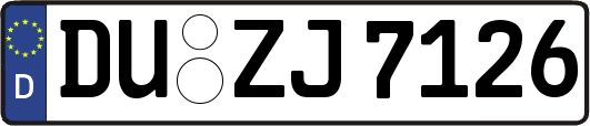 DU-ZJ7126