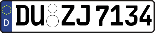DU-ZJ7134