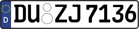 DU-ZJ7136