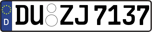 DU-ZJ7137