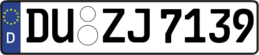 DU-ZJ7139