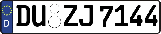 DU-ZJ7144