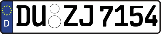 DU-ZJ7154