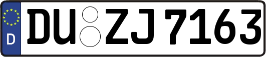 DU-ZJ7163