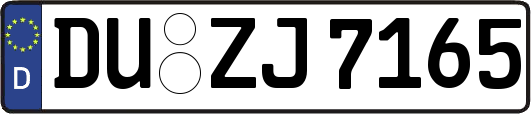 DU-ZJ7165
