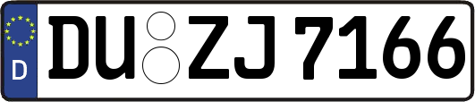 DU-ZJ7166