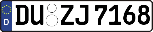 DU-ZJ7168
