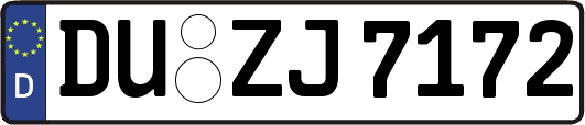 DU-ZJ7172