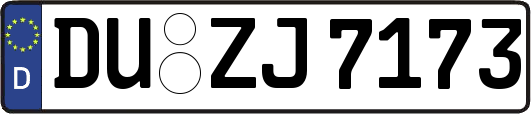DU-ZJ7173