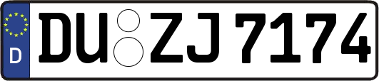 DU-ZJ7174