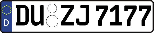 DU-ZJ7177