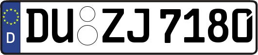 DU-ZJ7180