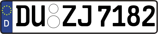 DU-ZJ7182