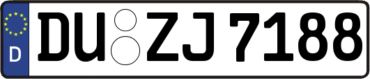DU-ZJ7188