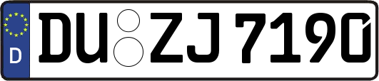 DU-ZJ7190