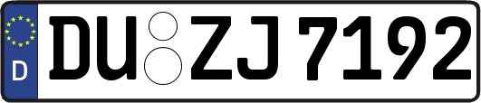 DU-ZJ7192