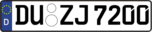 DU-ZJ7200